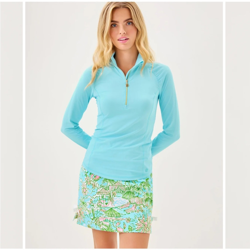 Lilly Pulitzer Justine Half Zip Luxletic Pullover
